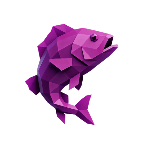 Fishing Time Mega Catch magenta fish bonus symbol
